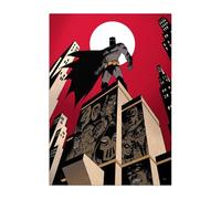 Displate Officiel DC Comics Poster Métallique Fixation Magnétique Licence Officielle Image Affiche de Haute Qualité DC Iconic Art - BATMAN by Dave Johnson hauteur 67,5 cm largeur 48 cm