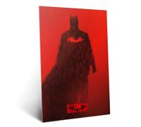 Displate Officiel DC Comics Poster Métallique Fixation Magnétique Licence Officielle Image Affiche de Haute Qualité Batman Movie 2022 - Bat-Man hauteur 67,5 cm largeur 48 cm