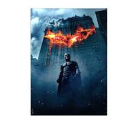 Displate Officiel DC Comics Poster Métallique Fixation Magnétique Licence Officielle Image Affiche de Haute Qualité The Dark Knight - Batman in Gotham City hauteur 67,5 cm largeur 48 cm