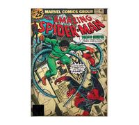 Displate Officiel Marvel Poster Métallique Fixation Magnétique Licence Officielle Image Affiche de Haute Qualité Spider Man Retro - Doctor Octopus hauteur 67,5 cm largeur 48 cm -