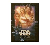 Displate Officiel Star Wars Poster Métallique Fixation Magnétique Licence Officielle Image Affiche de Haute Qualité Star Wars Episode IV: A New Hope hauteur 67,5 cm largeur 48 cm