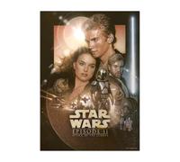 Displate Officiel Star Wars Poster Métallique Fixation Magnétique Licence Officielle Image Affiche de Haute Qualité Star Wars Episode II: Attack of the Clones hauteur 67,5 cm largeur 48 cm