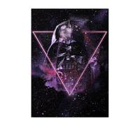 Displate Officiel Star Wars Poster Métallique Fixation Magnétique Licence Officielle Image Affiche de Haute Qualité Darth Vader hauteur 67,5 cm largeur 48 cm