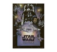 Displate Officiel Star Wars Poster Métallique Fixation Magnétique Licence Officielle Image Affiche de Haute Qualité Star Wars Episode V: The Empire Strikes Back hauteur 67,5 cm largeur 48 cm