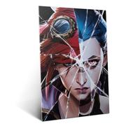 Displate Poster en Métal Arcane: Shattered Sisters Affiche Murale Décorative pour Chambre à Coucher Monture Magnétique 32 x 45 cm