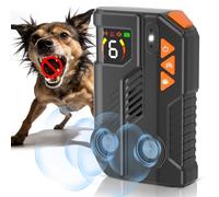 Dispositif anti-aboiement 2026 pour chiens, dissuasion automatique des aboiements à ultrasons avec détection AI, 2 émetteurs améliorés, 4 modes réglables, dispositif d'arrêt d'aboiement rechargeable