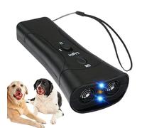Dispositif Anti-Aboiement Chien | Lampe Torche LED à Double Tête 2 Niveaux,Aide Au Comportement Animal - Pour Chiot, Races Petites, Moyennes Et Grandes, Porche, Balcon, Chenil, Voiture, Salon,