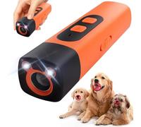 Dispositif Anti-Aboiement pour Chiens,Appareil contrôle Anti-Aboiement à ultrasons,Anti Aboiement Chien Ultrason Rechargeable,avec 3 fréquences réglables,pour Chiens Petite,Moyenne et Grande