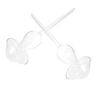 Dispositif D’arrosage Automatique Champignon en Verre Borosilicaté 2 Pièces | Bonsaïs et Plantes, Forme Créative, Système Auto-arrosant, Livré avec Boîte en Papier