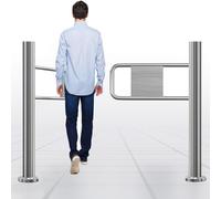 Dispositif d'accès automatique unidirectionnel pour les écoles, les magasins, les hôpitaux - Entrée sécurisée pour porte simple ou double