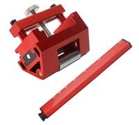 Dispositif d'affûtage pour ciseaux, pince d'angle réglable, rouge