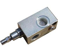 Dispositif de clapet de sécurité hydraulique - Vanne de commutation àdirecte - G 1/2 pouce - Gris