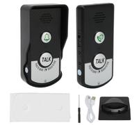Dispositif de communication sans fil avec interphone bidirectionnel, très longue portée, indice d'étanchéité IP54, batterie intégrée et