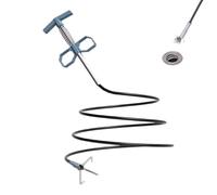 Dispositif de débouchage en métal pliable à quatre griffes | Retriever de plomberie extensible et flexible pour déboucher les tuyaux en profondeur