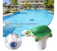 Dispositif de dosage automatique pour piscine chaude, tablette flottante avec échelle, distributeur de tablette flottante, accessoires pour baignoires d'extérieur N66