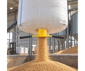 Dispositif de Dosage Big Bags pour Fermes, Entrepôts et Sites de Traitement | Adapté à l’Agriculture, la Construction, la Logistique et au Traitement avec Décharge Contrôlée de Matières Sèches.