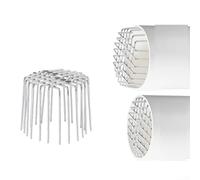 Dispositif de gouttière anti-encrassement fabriqué à partir d'acier inoxydable 304 comme filtre de drainage de toit pour tuyaux de 50 mm à 200 mm (75 tubes)