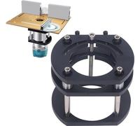 Dispositif de levage en aluminium pour tours électriques, équipé de broches pour le meulage et la finition.