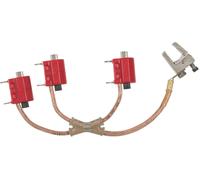 Dispositif de mise à la terre tripolaire de Dehn pour court-circuit TI 16MM - V1RC3P2