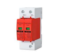 Dispositif de Protection Contre Les surtensions 2P 20KA 40KA DC, 500V 600V 800V 1000V, Protecteur de Tension, parafoudre photovoltaïque Solaire PV