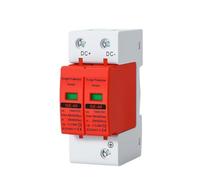 Dispositif de protection contre les surtensions 2P 20KA 40KA DC, 500V 600V 800V 1000V, protecteur de tension, parafoudre photovoltaïque solaire PV