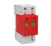 Dispositif de protection contre les surtensions basse tension 20-40 kA 2P+N 385 V 20 kA 40 kA 60 kA 80 kA AC 385 V for rail DIN