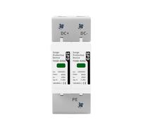 Dispositif de Protection Contre Les surtensions DC, 600V, 800V, 1000V, 2P, 20KA, 40KA, 60KA, Protecteur de Tension, parafoudre photovoltaïque Solaire PV