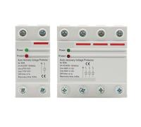Dispositif de protection contre les surtensions et les sous-tensions, 40a, 63a, 230V, récupération automatique, reconnexion, relais, 1 pièce(40A,400V 1)