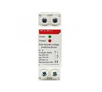 Dispositif de protection contre les surtensions et sous-tensions, 1P+N 27 mm 40 A 63 A 230 V, rail DIN, reconnexion automatique à récupération(6 Years)