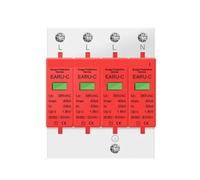 Dispositif de Protection Contre Les surtensions, parafoudre Basse Tension for Maison, 1/2/3/4 pôles, Protection Contre Les surtensions, DC 500V 800V 1000V 40KA 60KA