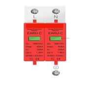 Dispositif de Protection Contre Les surtensions, parafoudre Basse Tension for Maison, 1/2/3/4 pôles, Protection Contre Les surtensions, DC 500V 800V 1000V 40KA 60KA