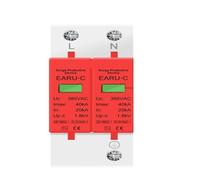 Dispositif de Protection Contre Les surtensions, parafoudre Basse Tension for Maison, 1/2/3/4 pôles, Protection Contre Les surtensions, DC 500V 800V 1000V 40KA 60KA