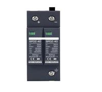 Dispositif de Protection Contre Les surtensions photovoltaïque DC SPD 2P/3P DC12V 24V 48V 500V 690V 800V 1000V 20KA ~ 40KA, Protection Contre la Foudre