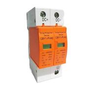 Dispositif de Protection Contre Les surtensions SPD DC 500V 800V 1000V 2P DC1000V 20KA ~ 40KA, parafoudre Basse Tension for Maison, Rail din, Protecteur à 2 pôles