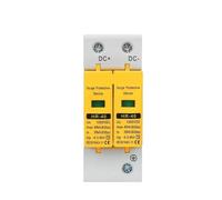 Dispositif de Protection Contre Les surtensions, SPD, DC 500V 800V 1000V 2PDC1000V, 20KA ~ 40KA, parafoudre Basse Tension, Rail Domestique, Protecteur 2 pôles