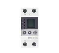 Dispositif de protection courant/tension GPS8-05 avec mesure 32 A 40 A 63 A 80 A 220 V CA(63A)