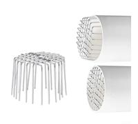Dispositif de protection de gouttière anti-encrassement fabriqué à partir d'acier inoxydable 304 comme filtre de drainage de toit pour tuyaux de 50 mm à 200 mm (110 tubes)