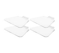 Dispositif de Protection Oculaire Transparente en Plastique, Lot de 4
