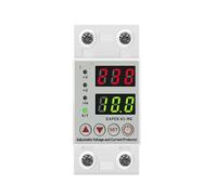 Dispositif de protection surtension et sous-tension réglable sur rail AC 40 A 63 A 230 V, relais contre les surintensités(25 V,Voltage Current G)