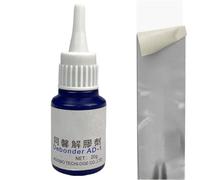 Dispositif de retrait adhésif de colle - Gel 3 x 3 x 7 cm 20 g | Forte colle pour enlever la Ćolla, diluant adhésif sûr | Enlève sans effort les étiquettes adhésives pour marbré
