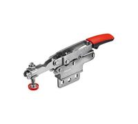 Dispositif de serrage à grenouillère horizontal avec bras ouvert et base verticale 35mm Bessey
