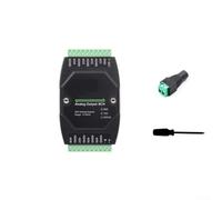 Dispositif industriel de sortie analogique à 8 canaux CC 7-36 V pour modbus RTU RS485 Daisy Chain jusqu'à 255 unités Tension 0-10 V ou courant de sortie 0-20 mA (B)