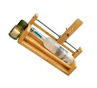 Dispositif innovant de coupe de bouteilles en verre en bois pour travaux manuels, personnalisation de vases et articles décoratifs artistiques pour enfants
