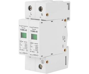 Dispositif parafoudre 220V 2P 40KA Parasurtenseur de protection basse tension Surtension Domestique YXM8