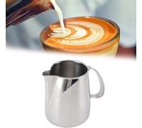 Dispositif professionnel pour mousser le lait, 500 ml, en acier inoxydable - Bouchon résistant à la pression - Accessoire de barista de haute qualité - Durable et résistant à la corrosion