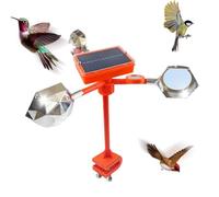 Dispositif Réfléchissant Effaroucheur Oiseaux Dispositif Anti-Oiseaux pour | Extérieur Résistant Intempéries pour Pigeons Pics Moineaux sur Pelouse Toit Terrasse