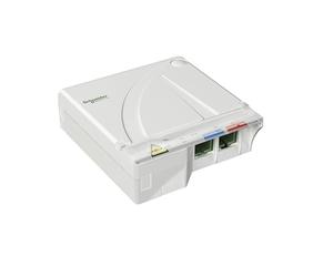 dispositif terminaison intérieur optique équipé 2 traversées sc/apc - schneider electric vdir326030