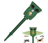 Dispositifs d'Effarouchement d'Oiseaux Effaroucheur Solaire Anti-Corbeaux | Appareil à Ultrasons Anti-Oiseaux Pour Sangliers, Chats, Chiens, Hirondelles en Extérieur : Cour, Toit, Jardin, Patio, P