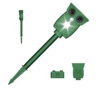 Dispositifs d'Effarouchement d'oiseaux Prévention Solaire Forme | Appareils Ultrasons Anti-Oiseaux Pour Sanglier Corneille Chat Chien Pelouse Jardin Porche Clôture Toit Piscine