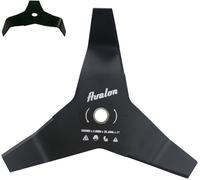 Disque à 3 Pointes - AVALON - 300 mm - Acier 3 mm - Pour Débroussailleuse - Coupe Ronces